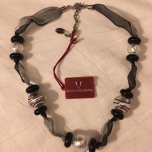 Italian murano glass necklace